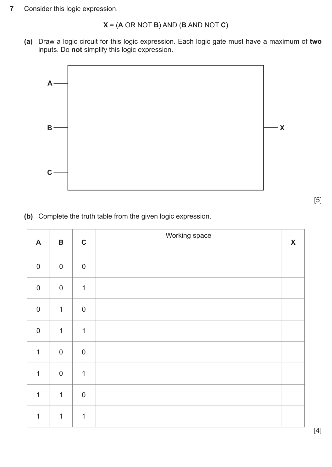Question 7