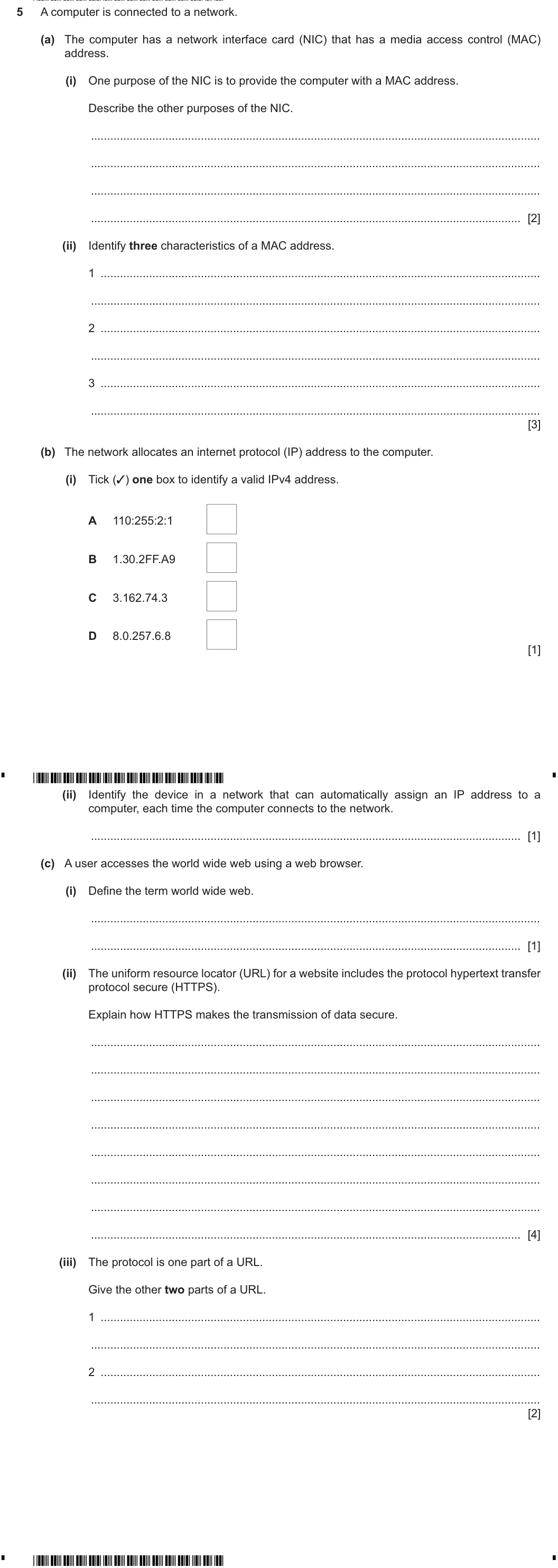 Question 5