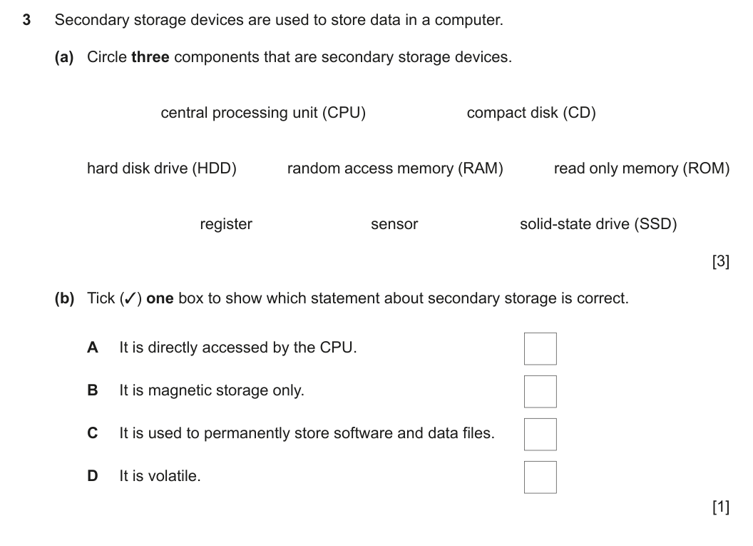 Question 3