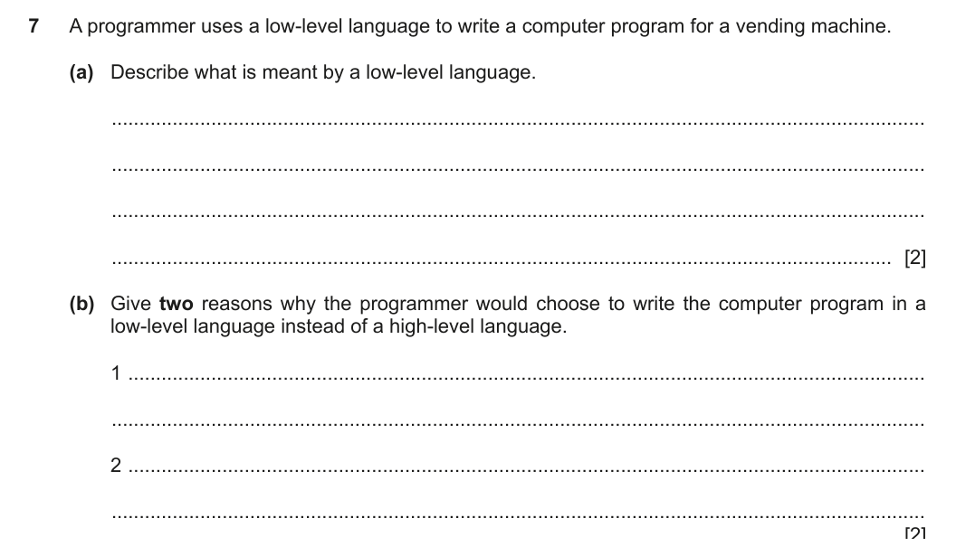 Question 7