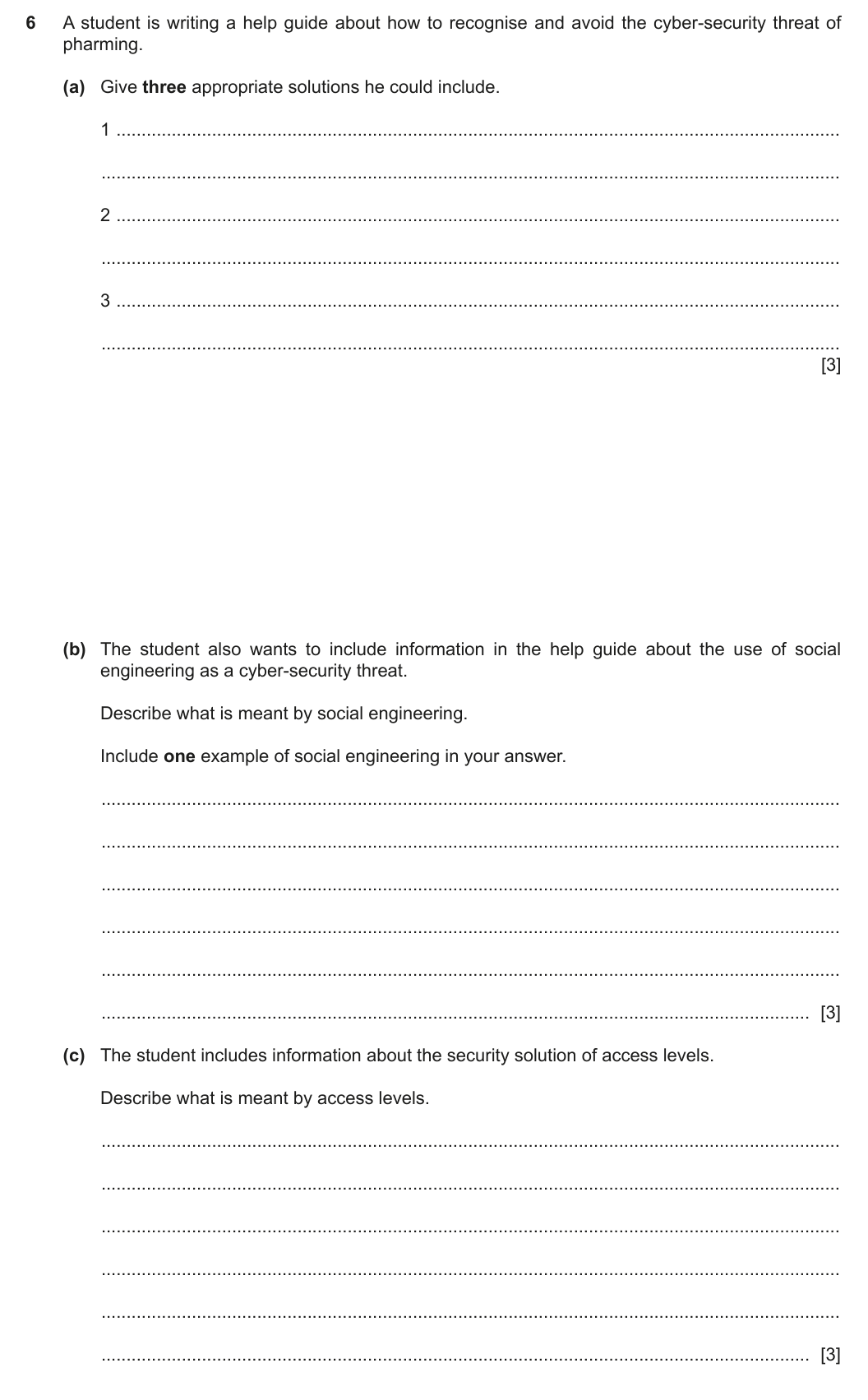 Question 6