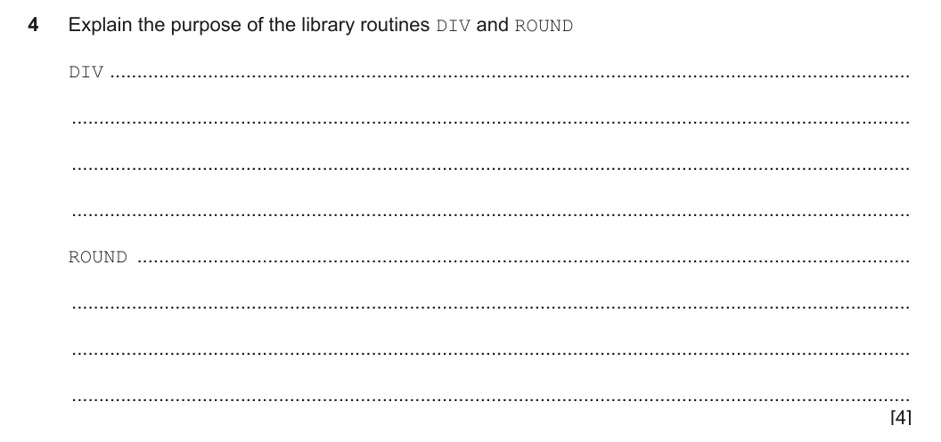 Question 4