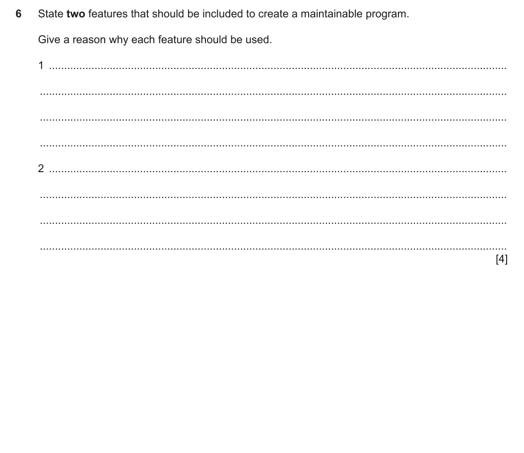 Question 6