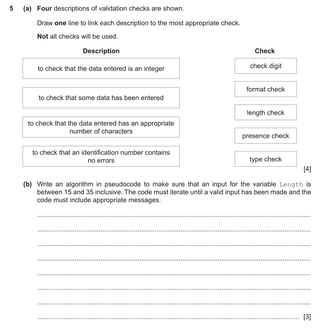 Question 5
