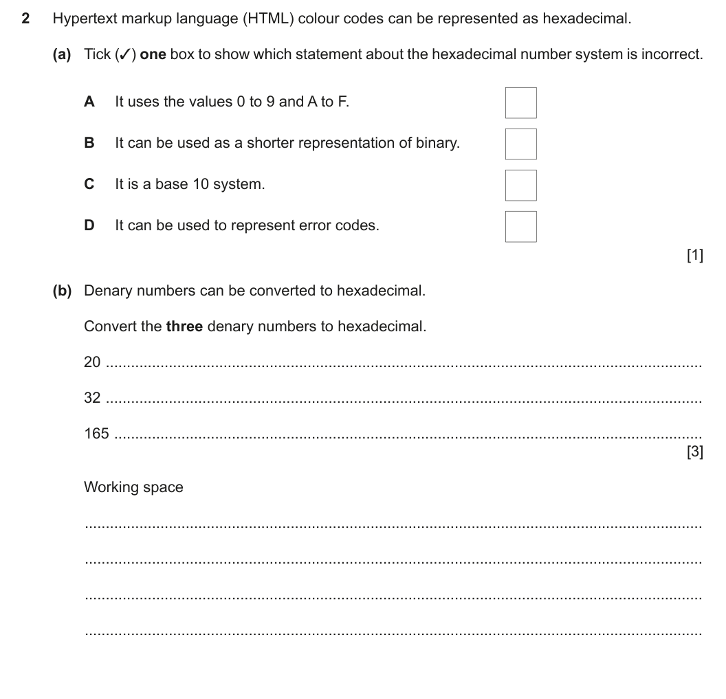 Question 2