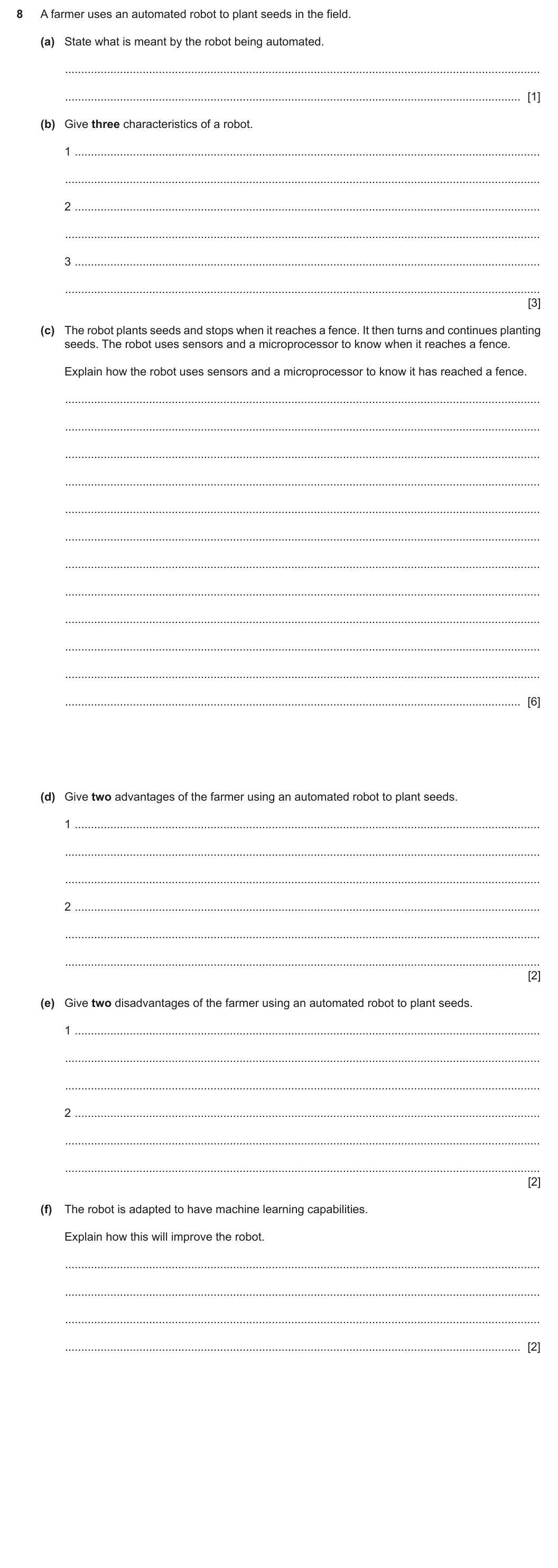 Question 8