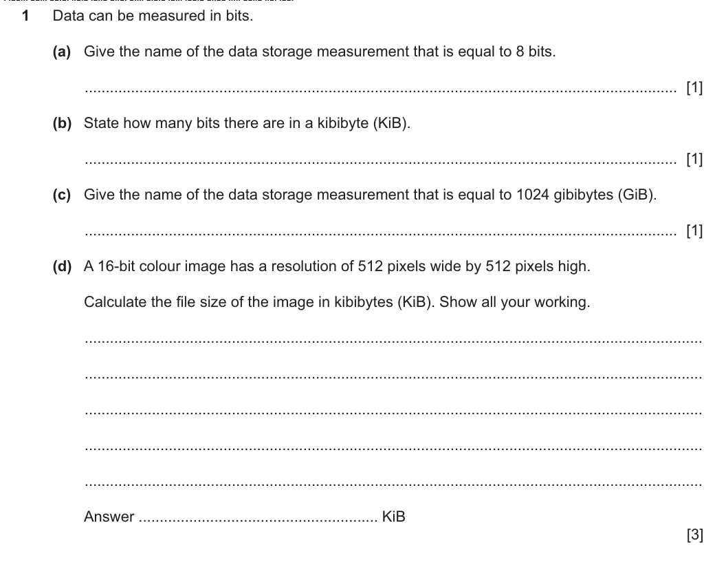 Question 1