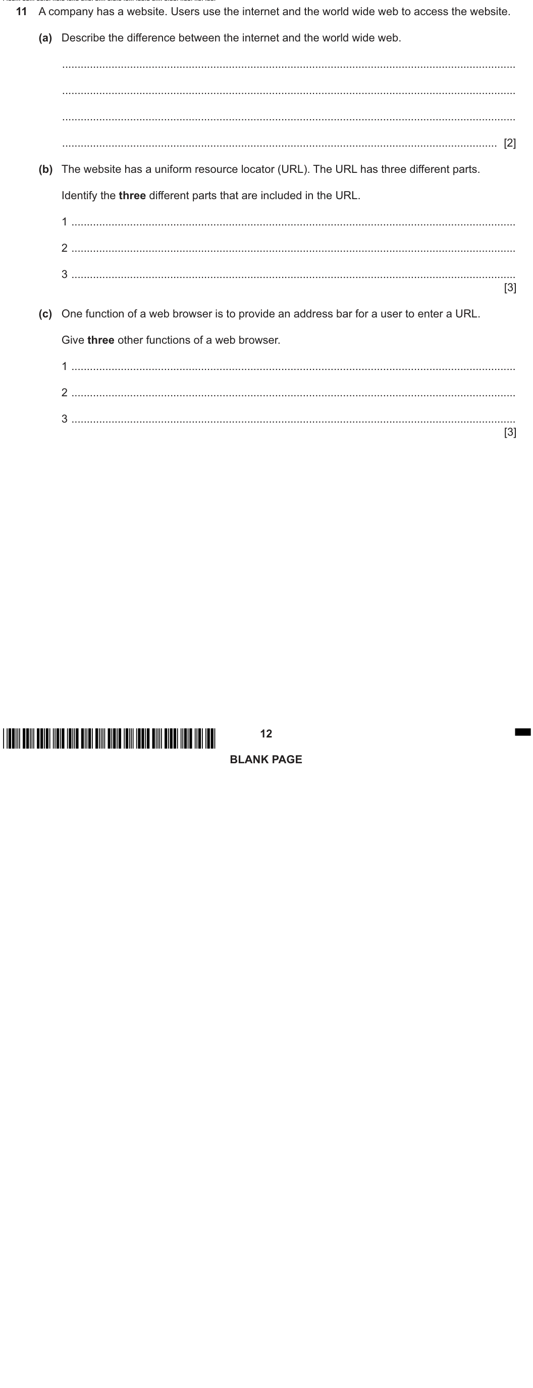 Question 11