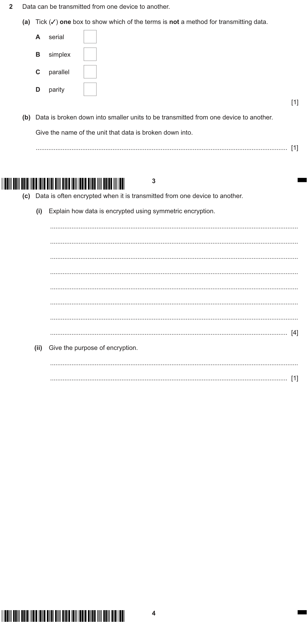Question 2