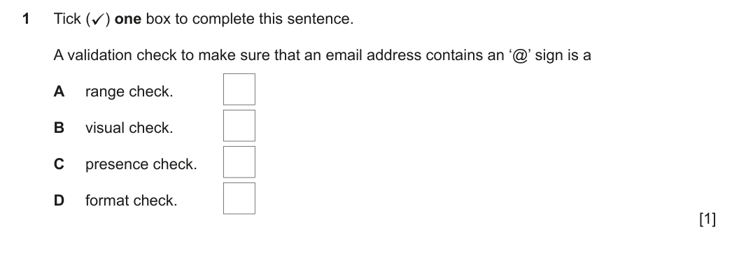 Question 1