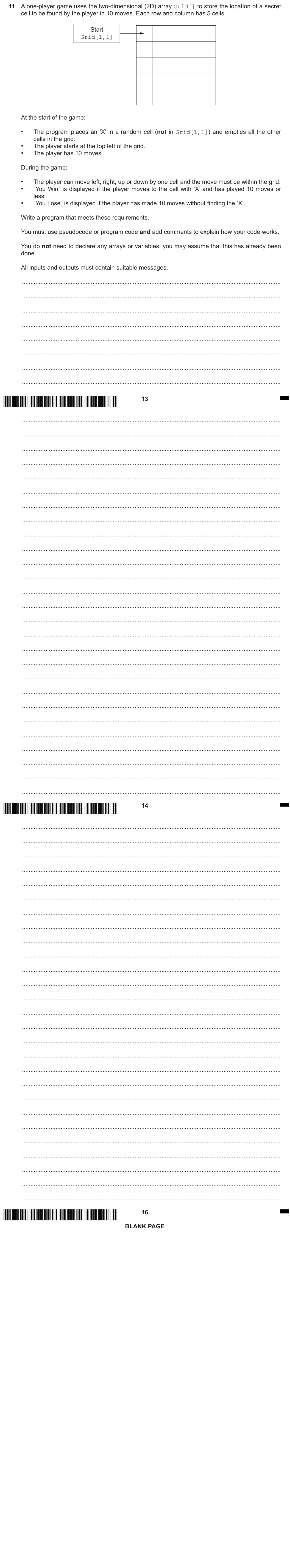 Question 11