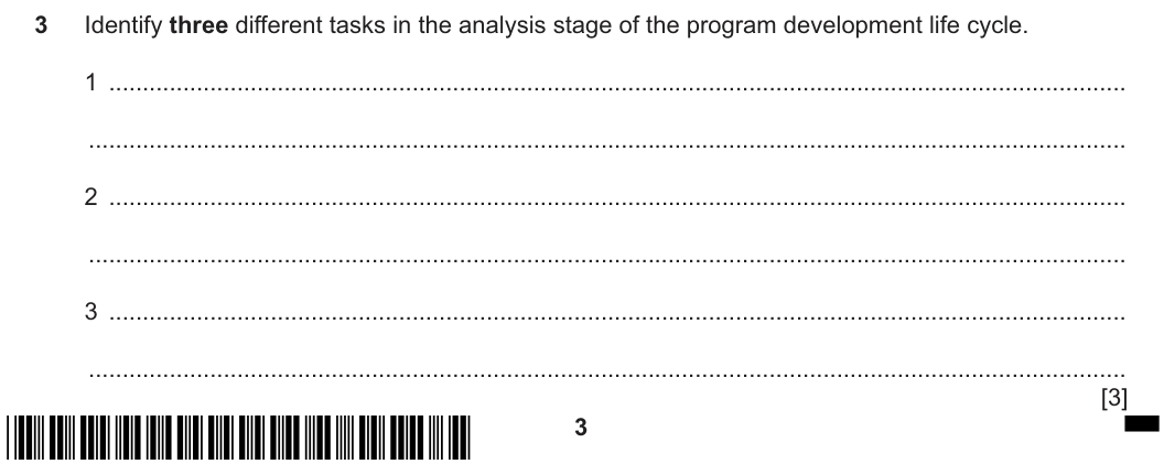 Question 3
