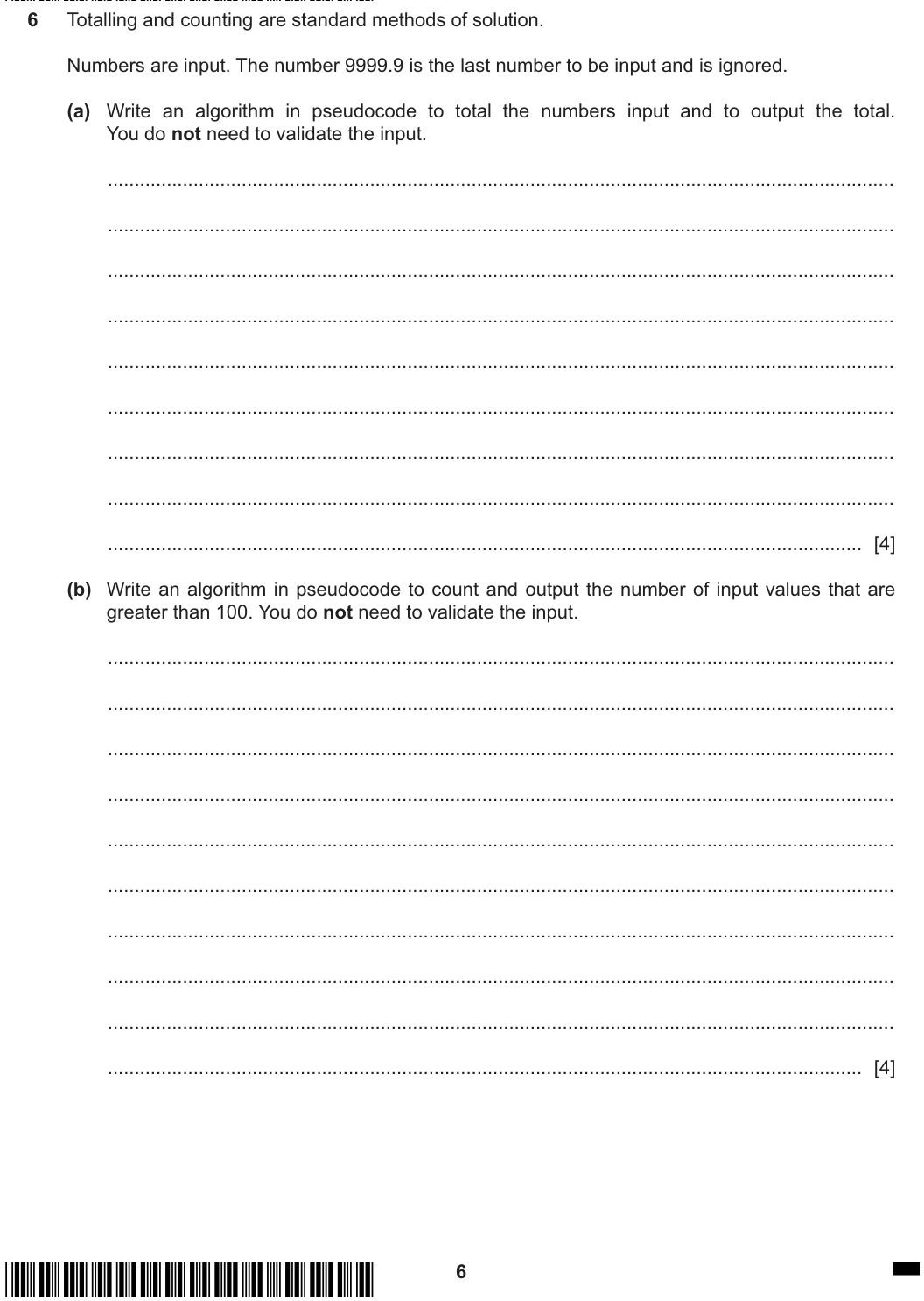 Question 6