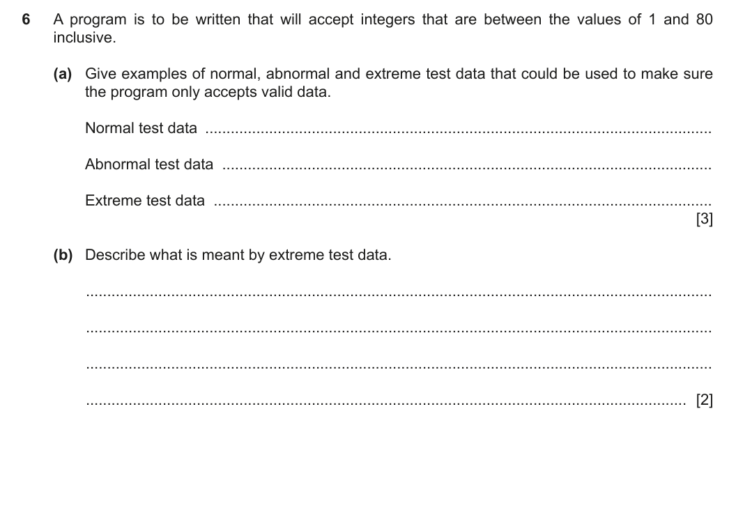 Question 6
