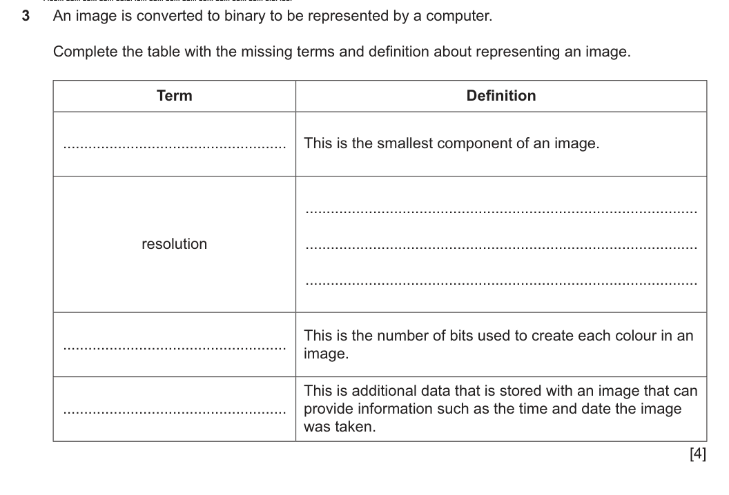 Question 3