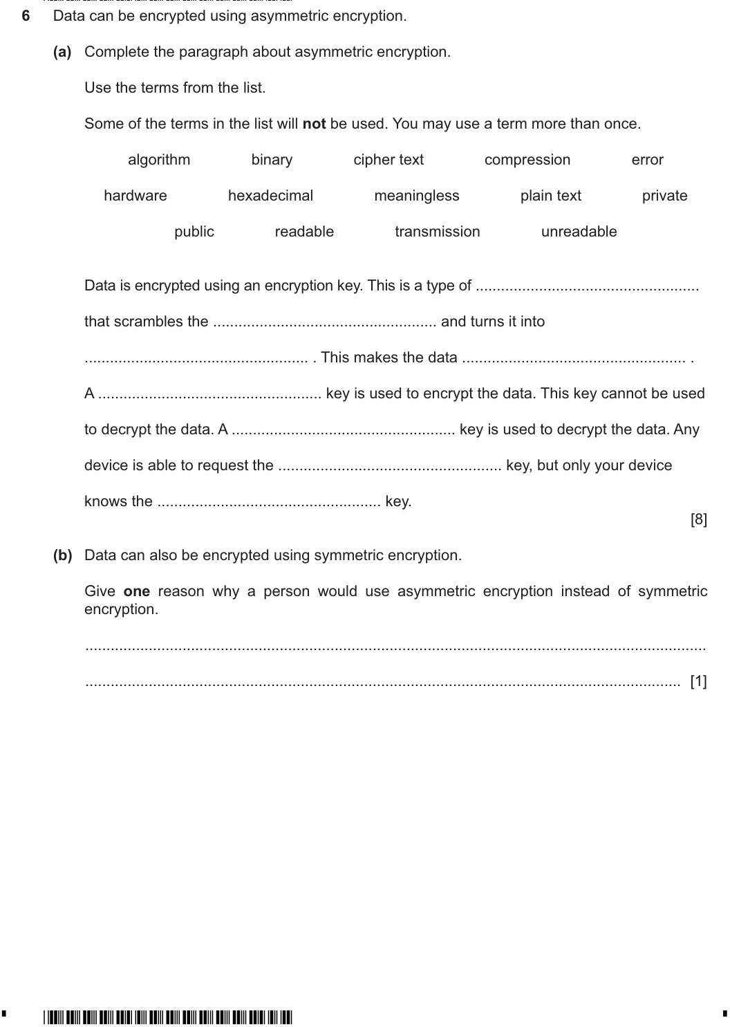 Question 6