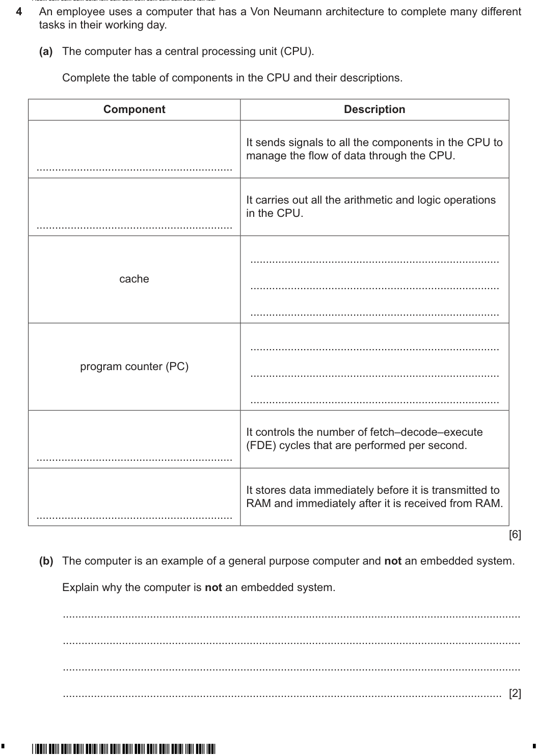 Question 4