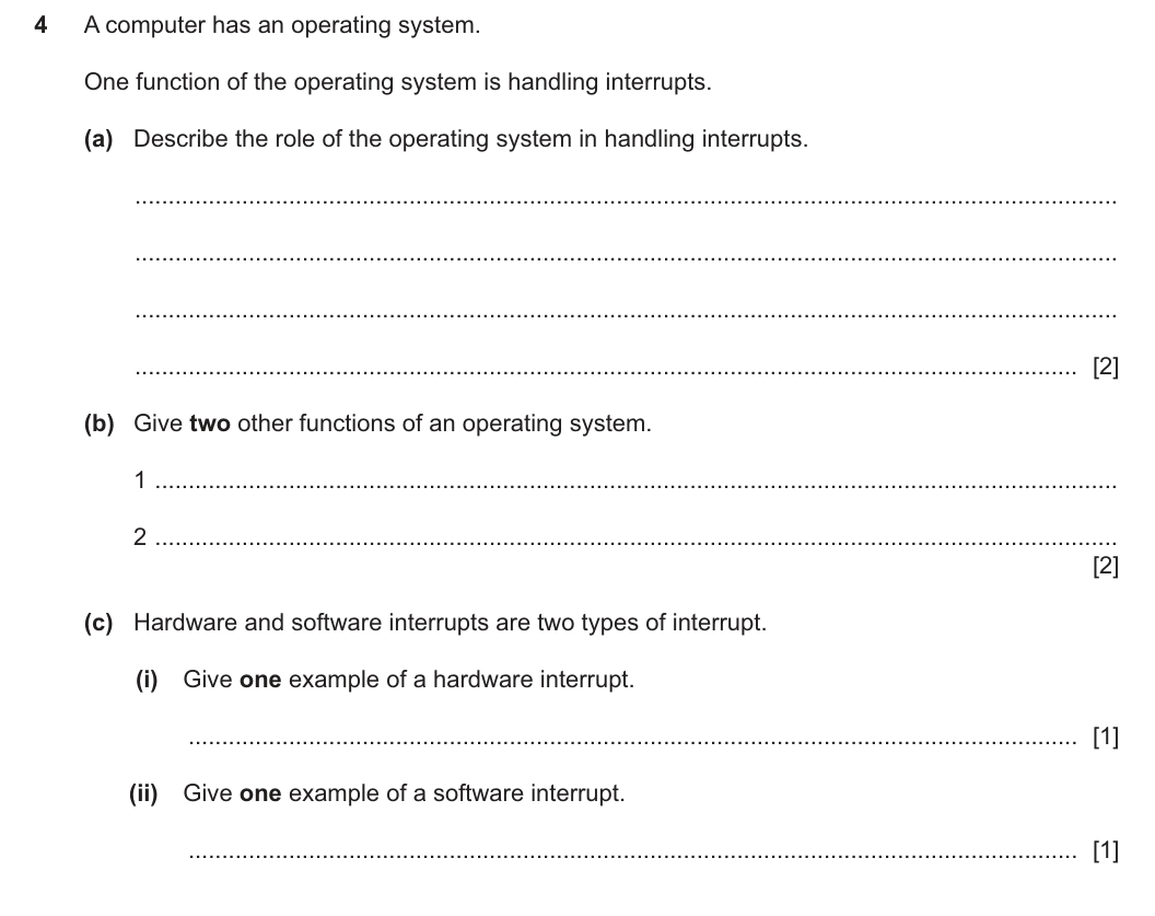 Question 4