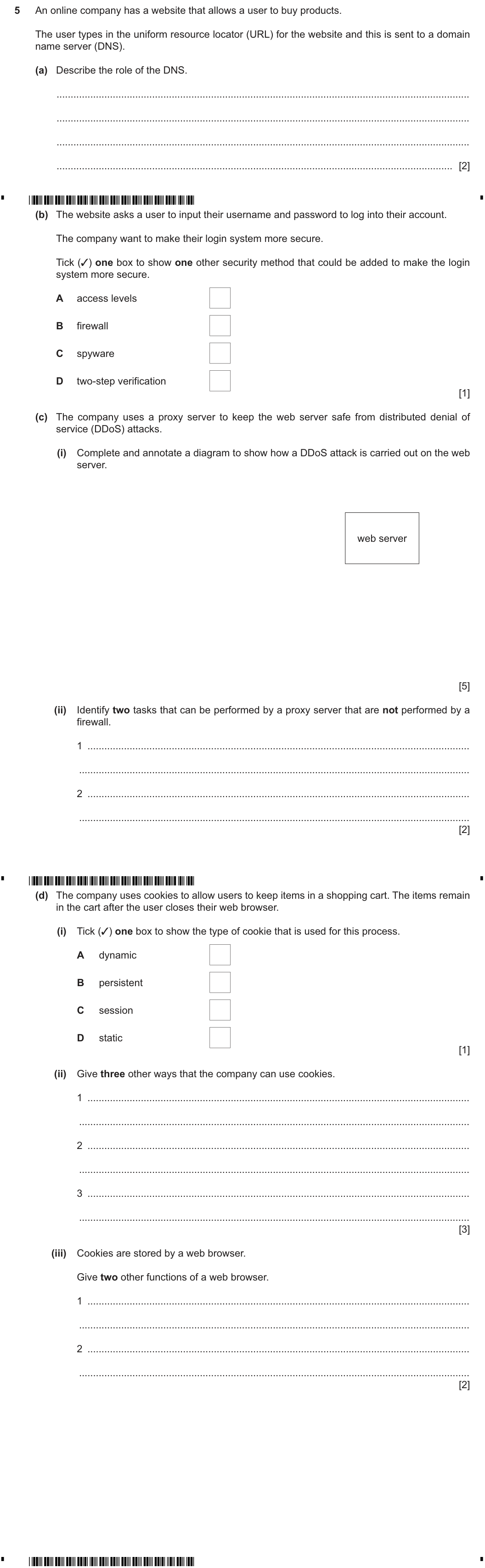 Question 5