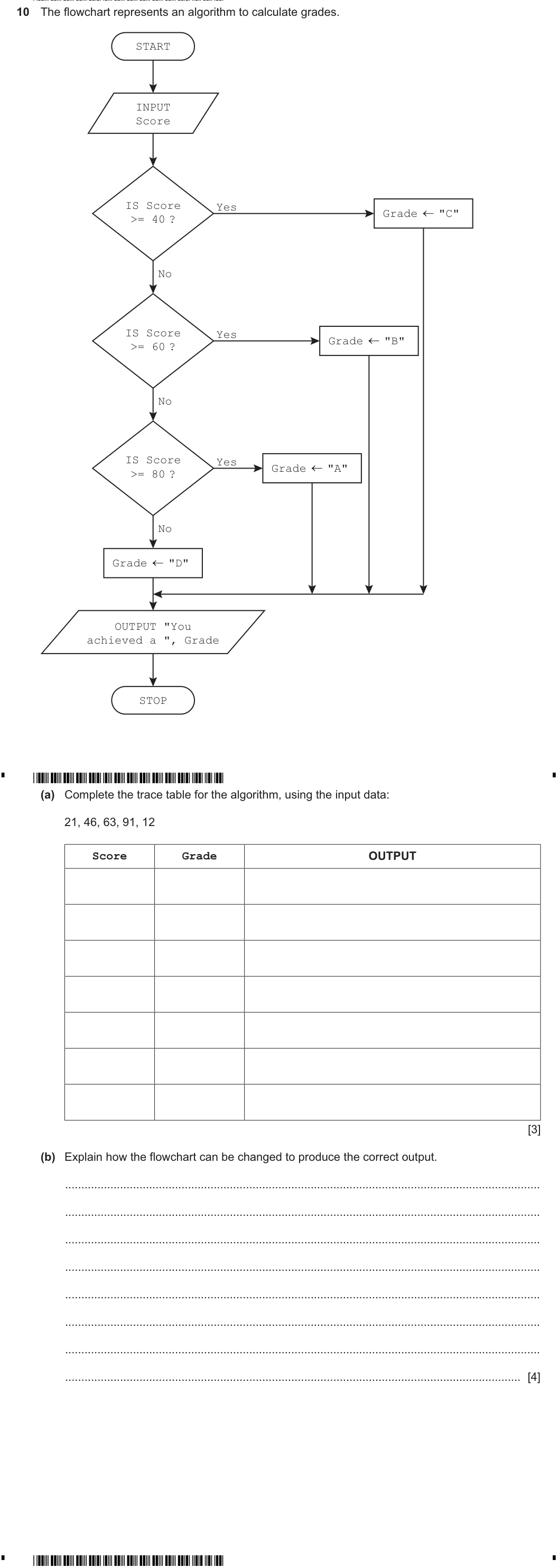 Question 10