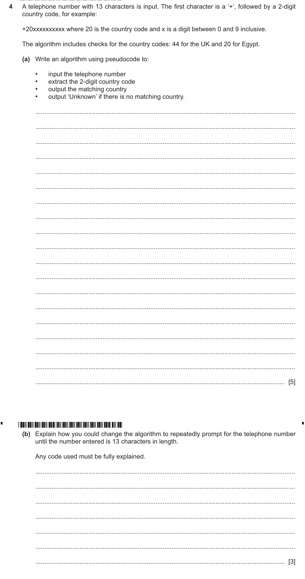 Question 4