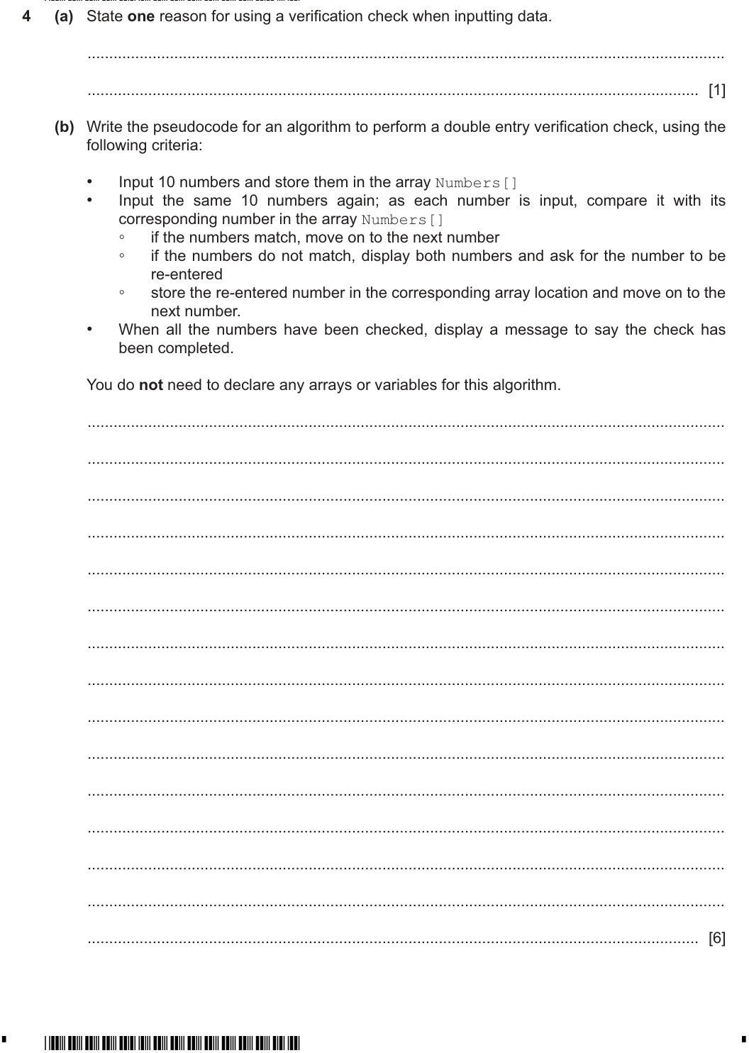 Question 4