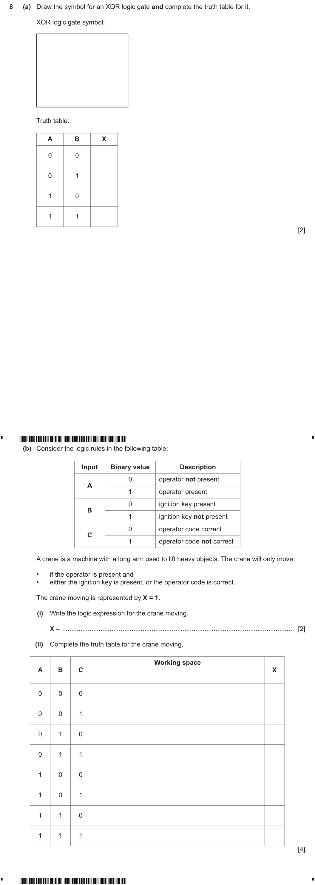 Question 8