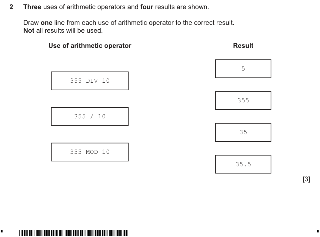Question 2