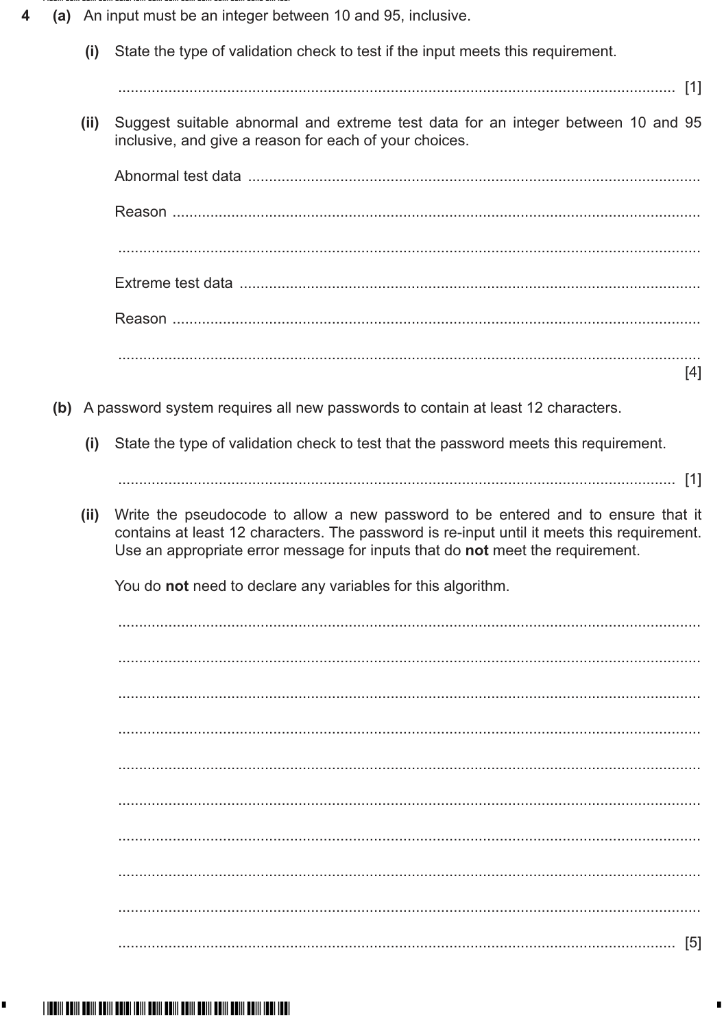 Question 4