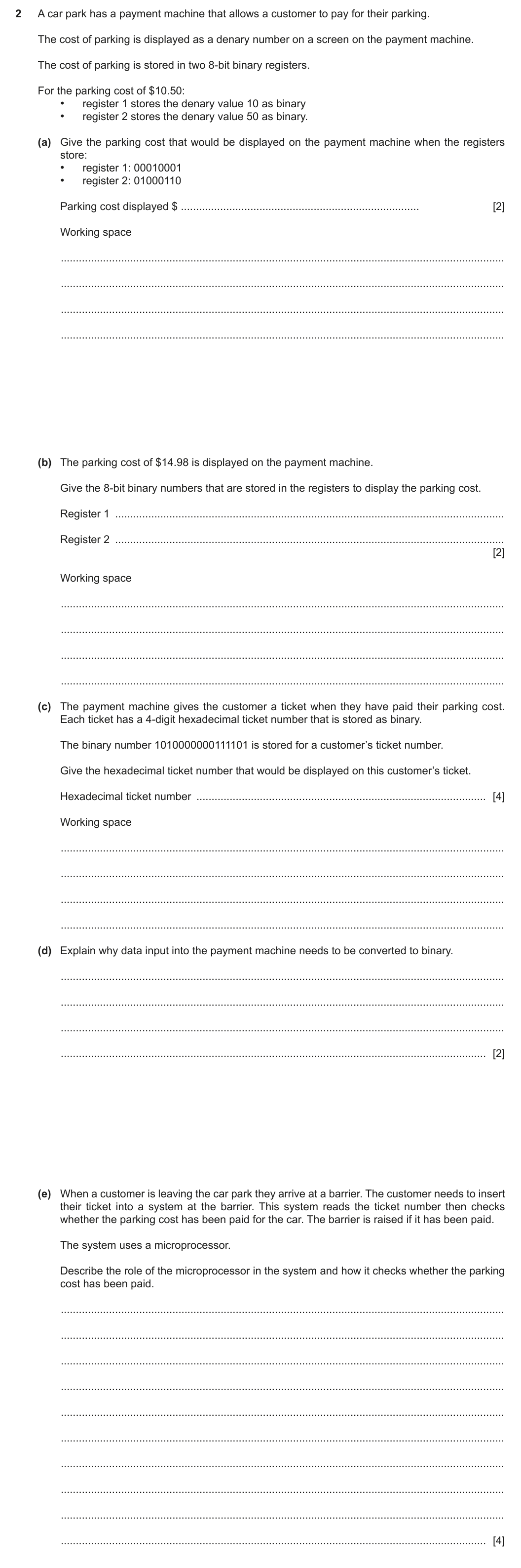 Question 2