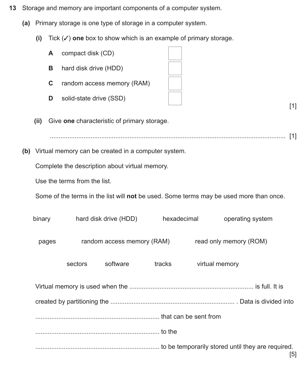 Question 13