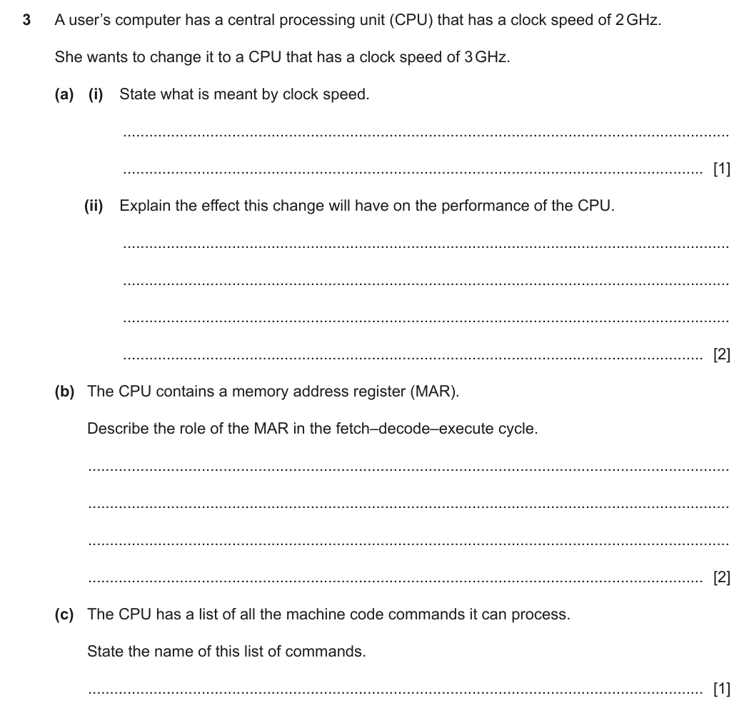 Question 3