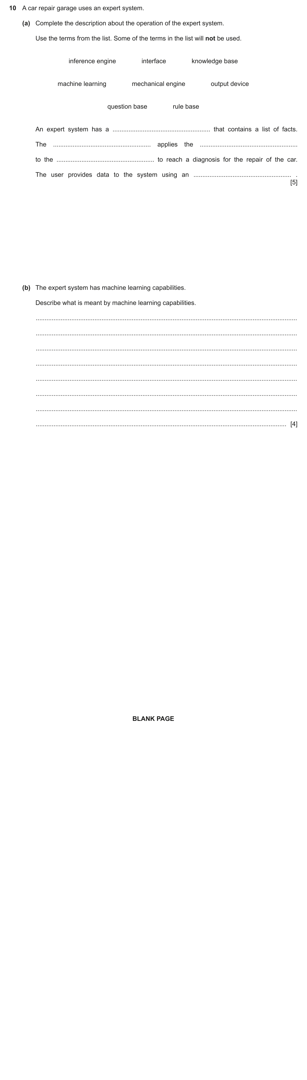 Question 10