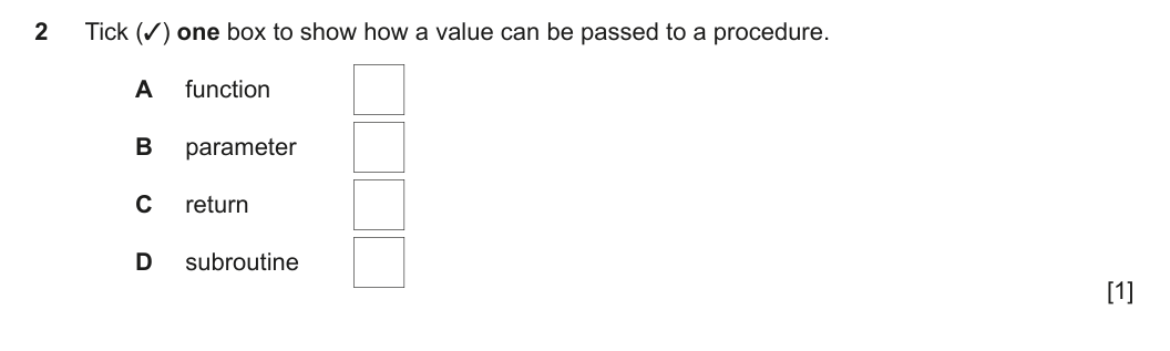 Question 2