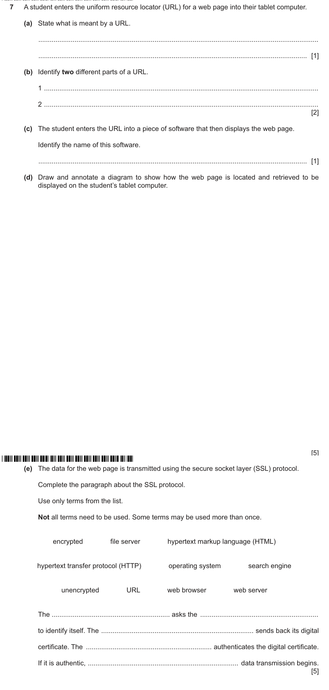 Question 7