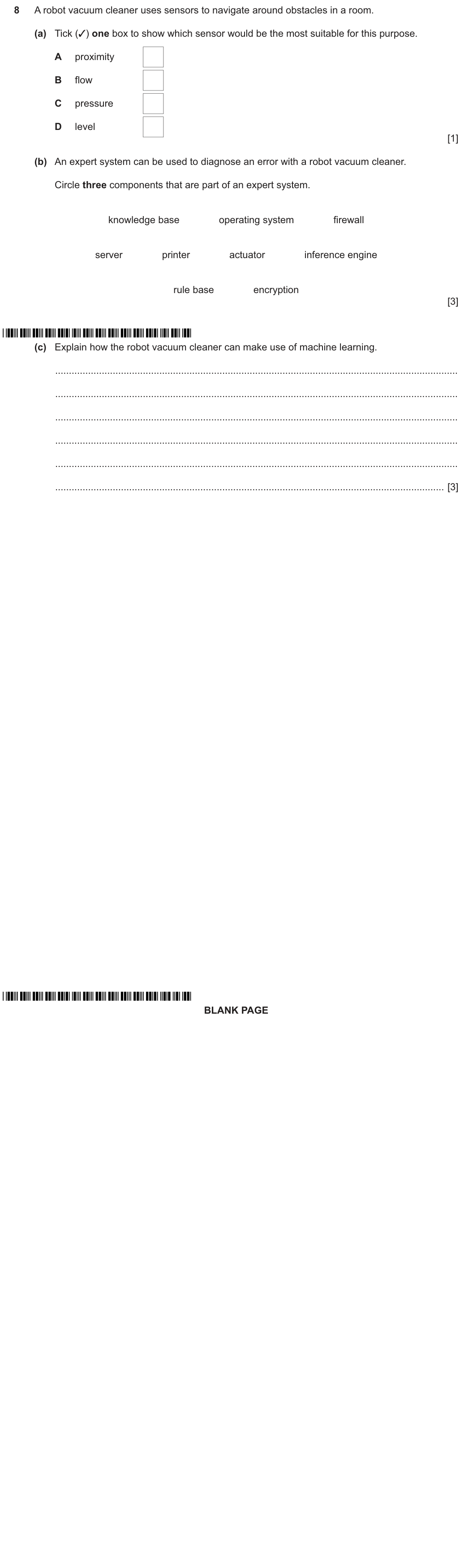 Question 8
