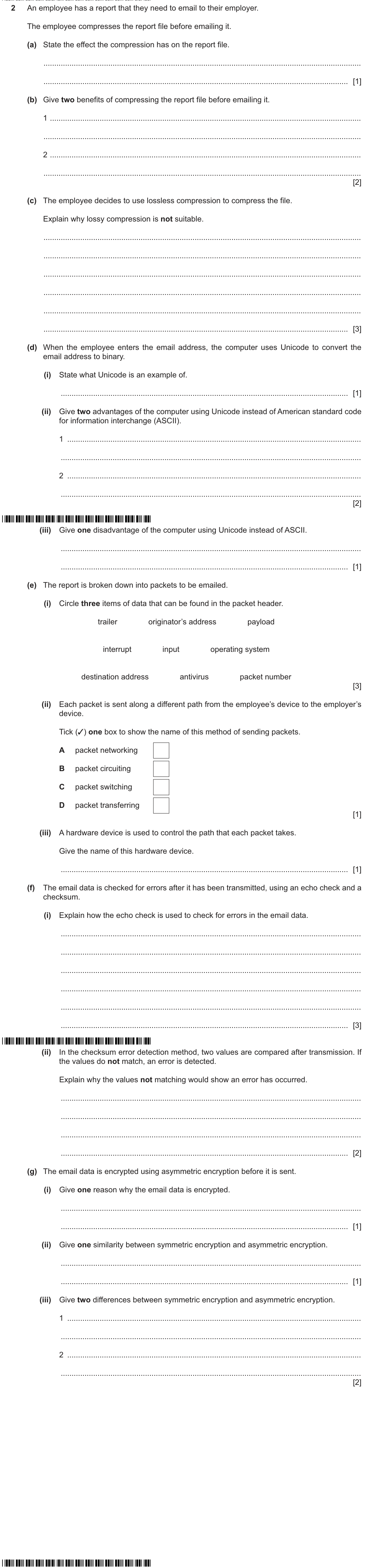 Question 2