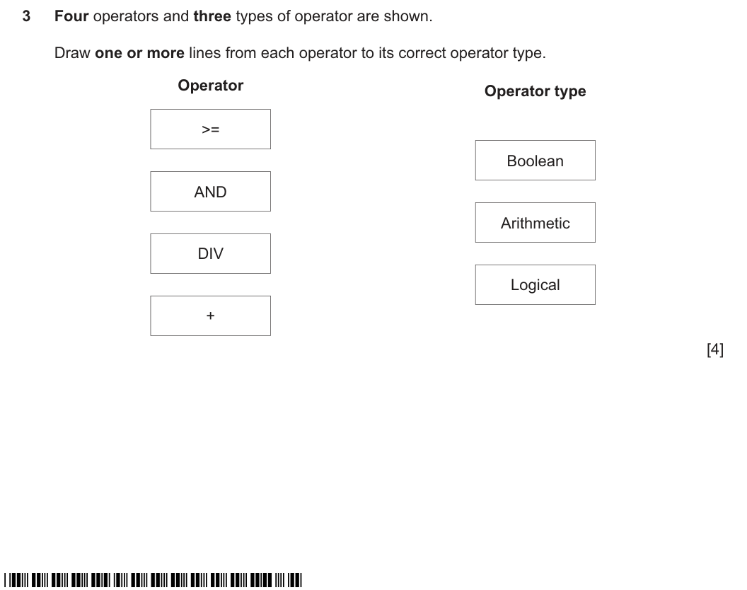 Question 3