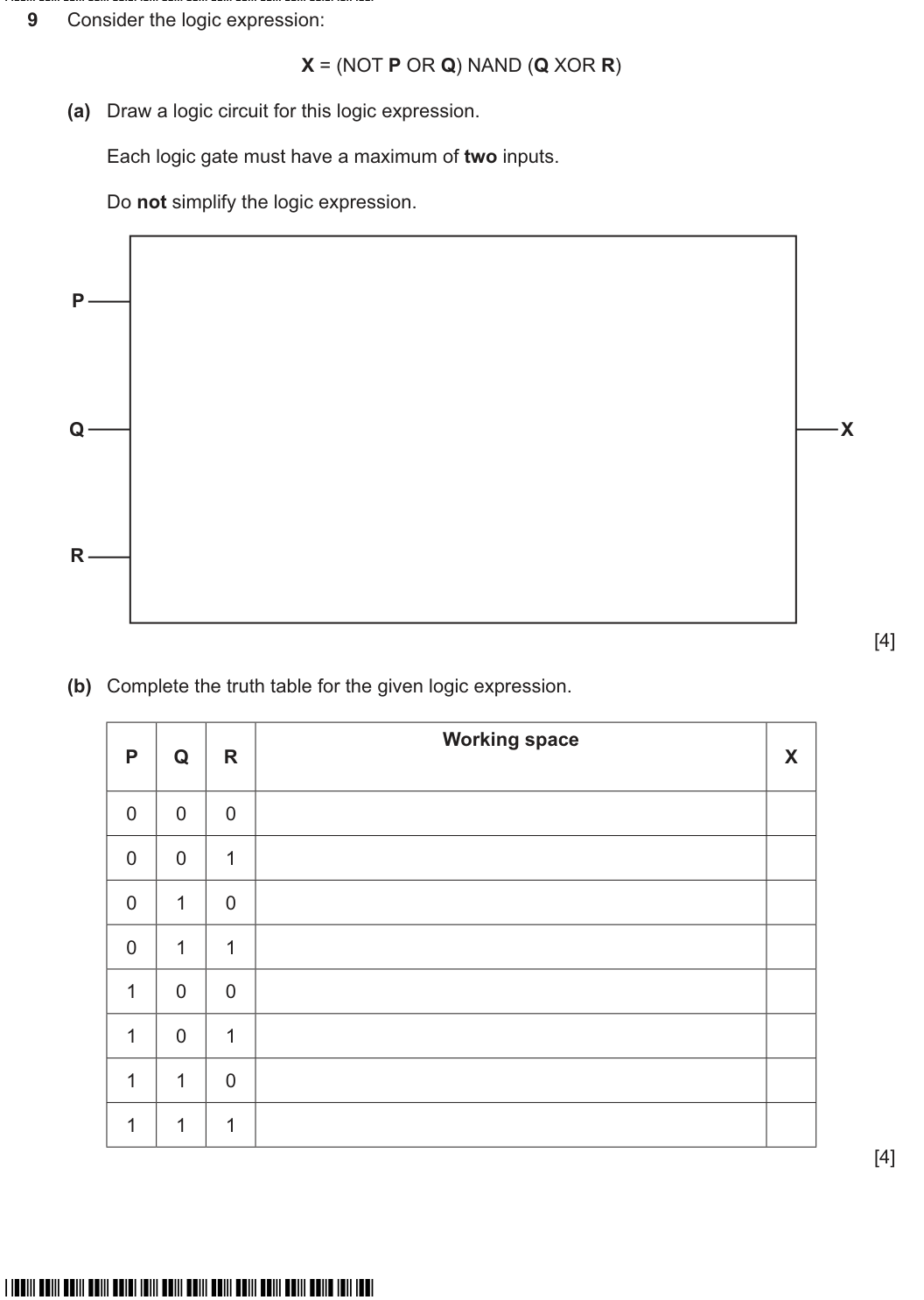 Question 9