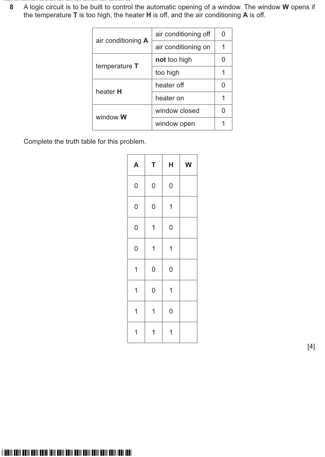 Question 8