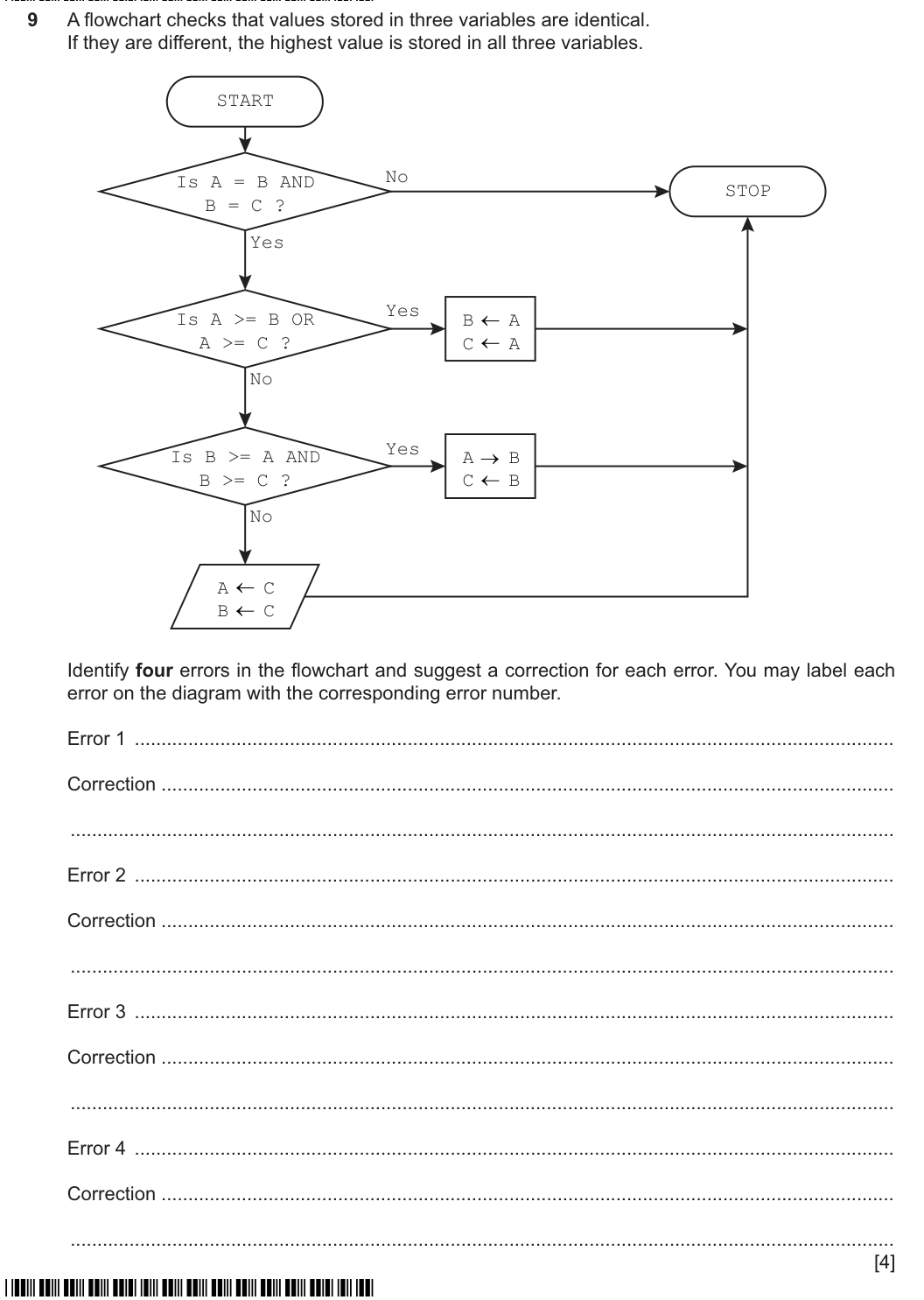 Question 9