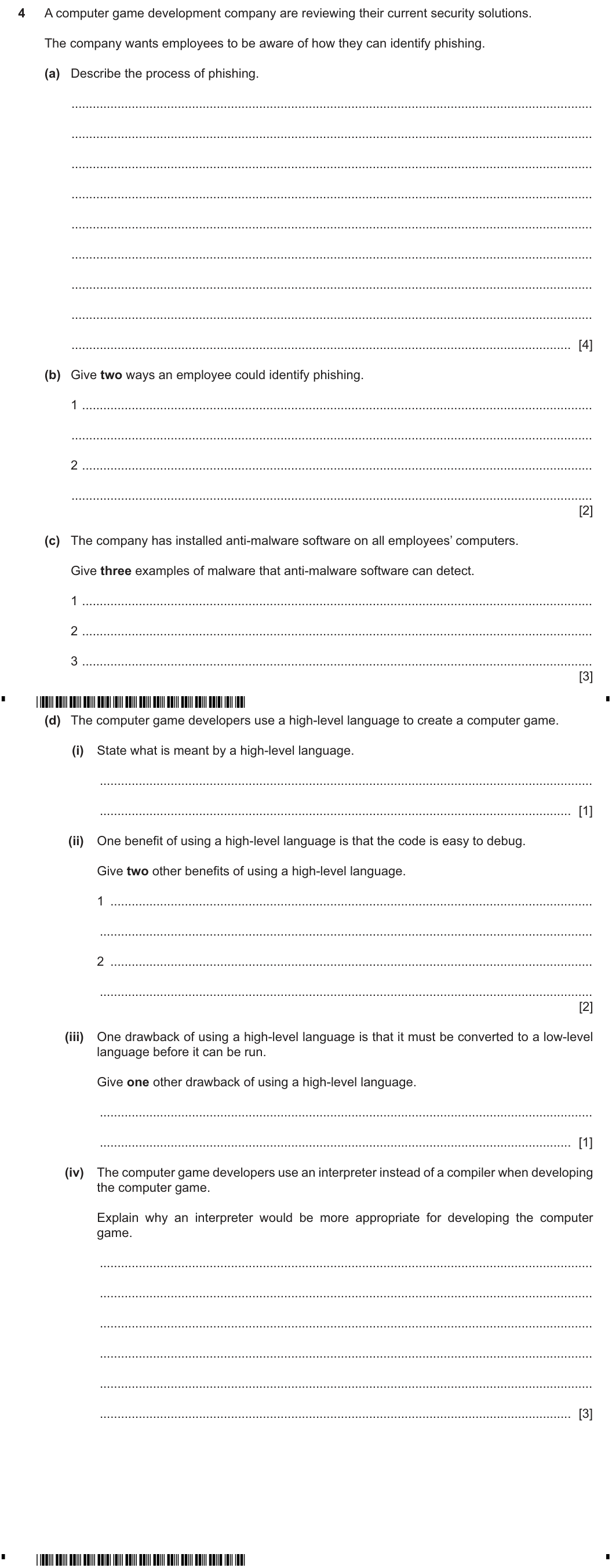 Question 4