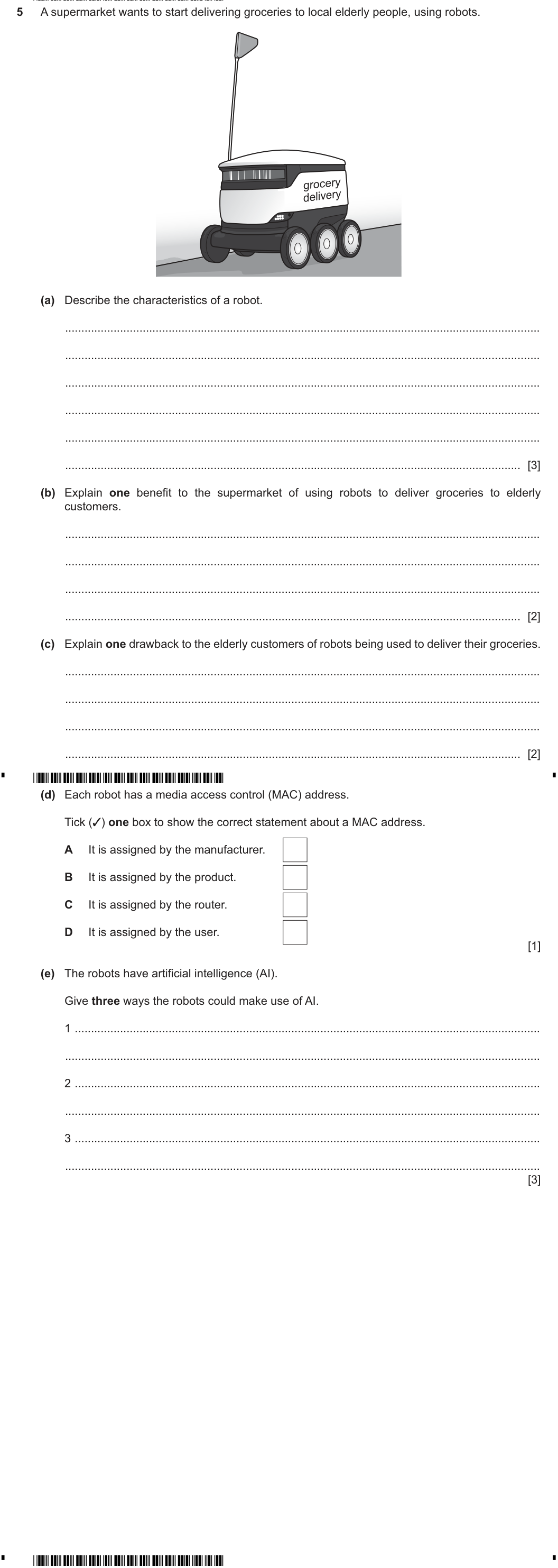 Question 5