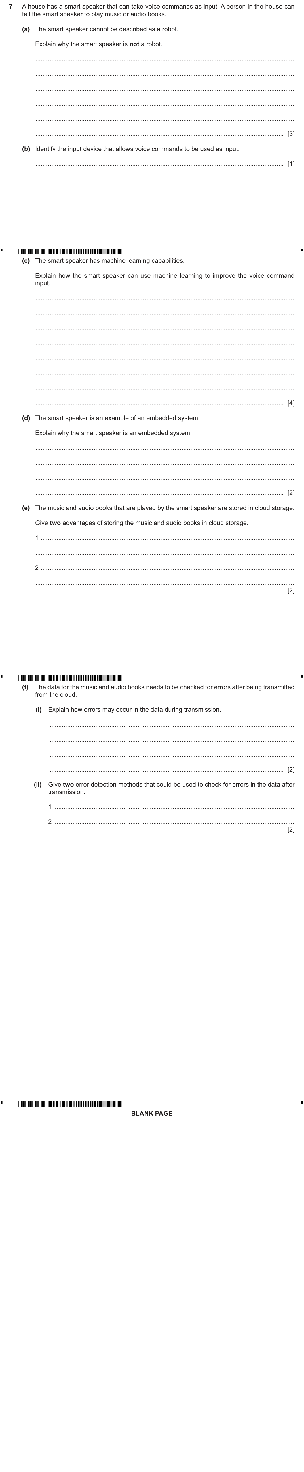 Question 7