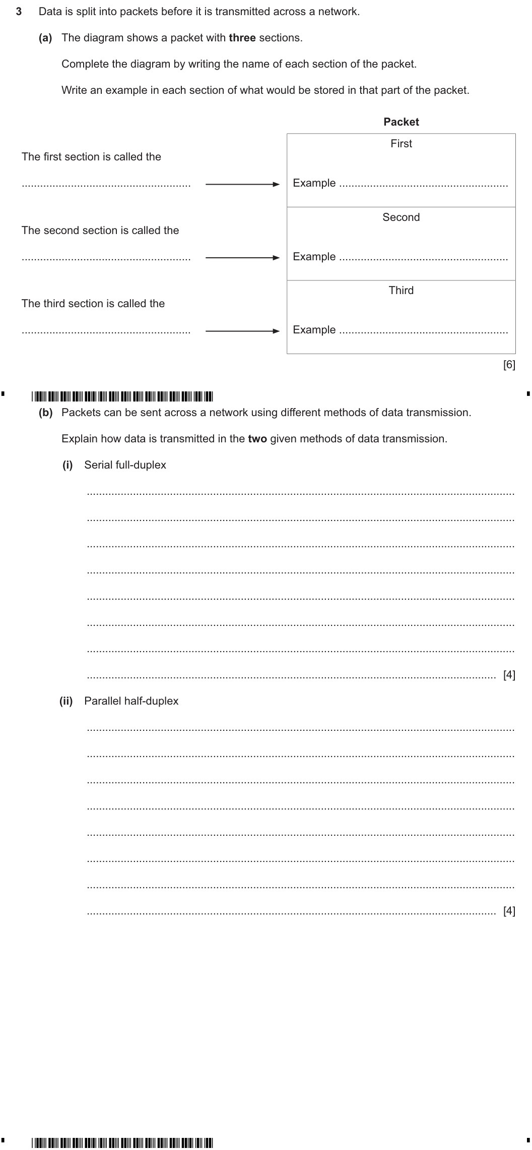 Question 3