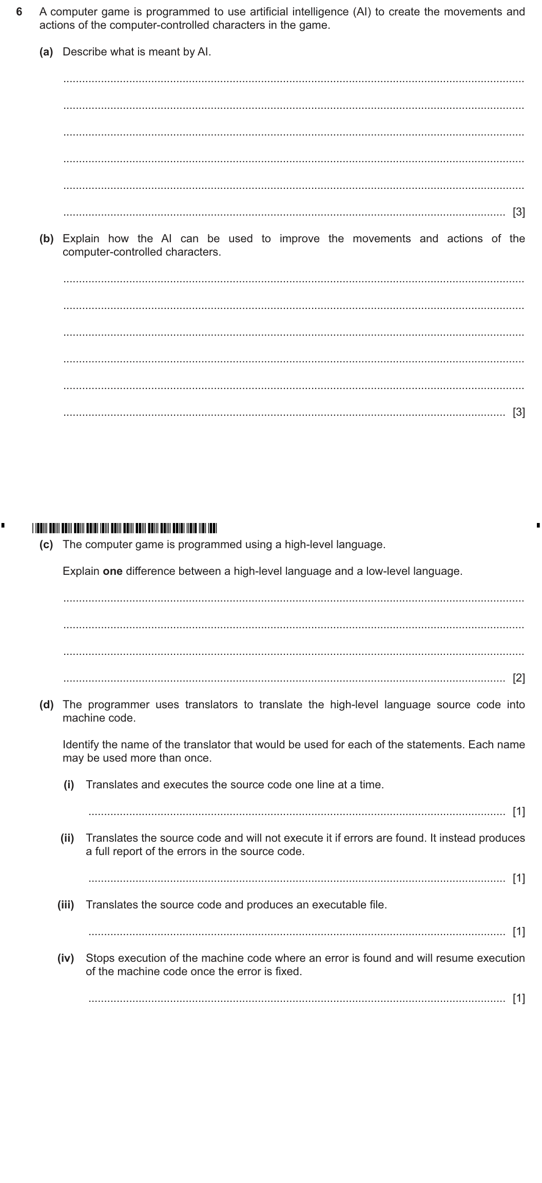 Question 6