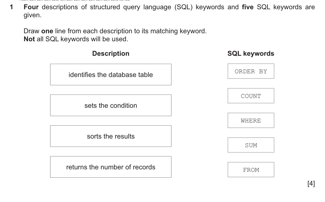 Question 1