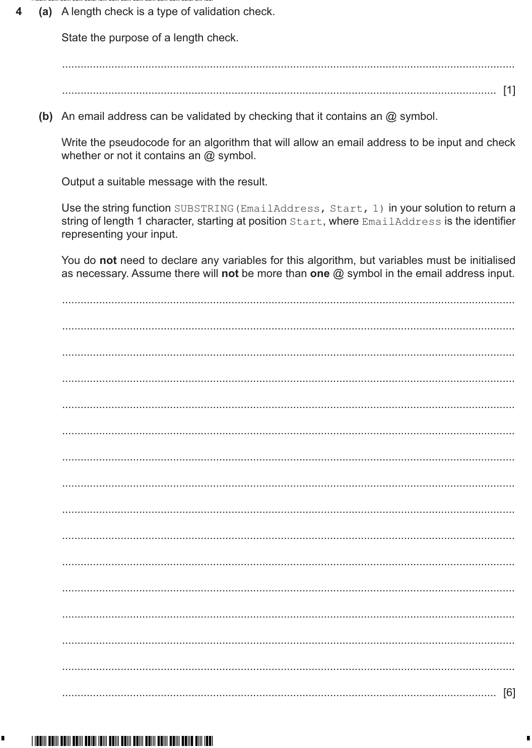 Question 4