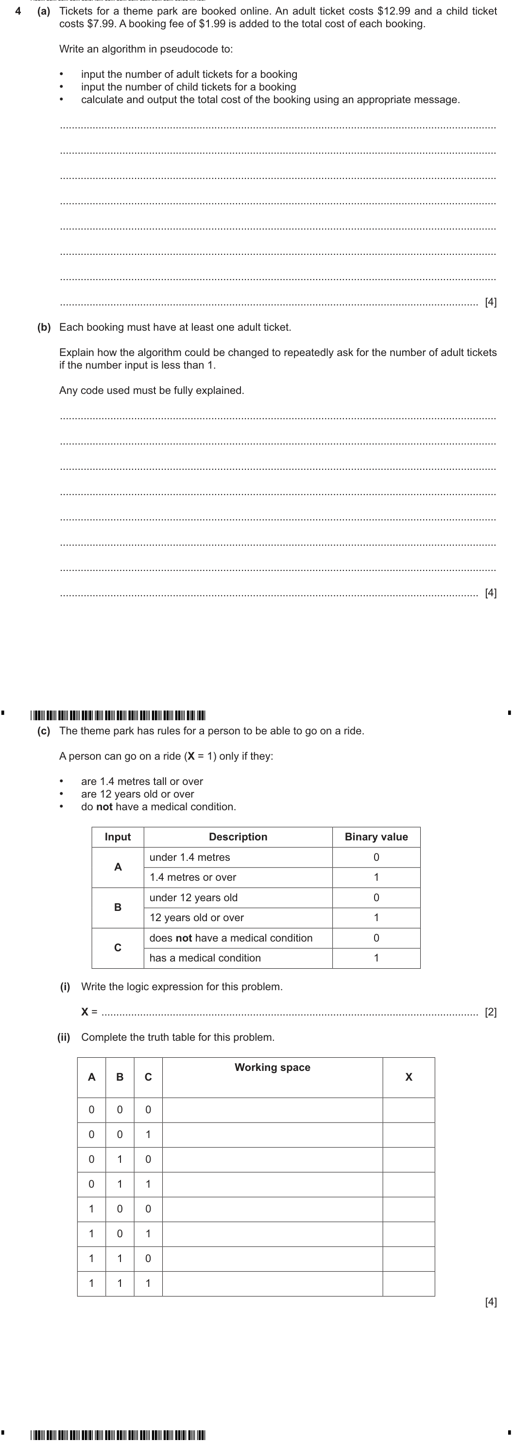 Question 4